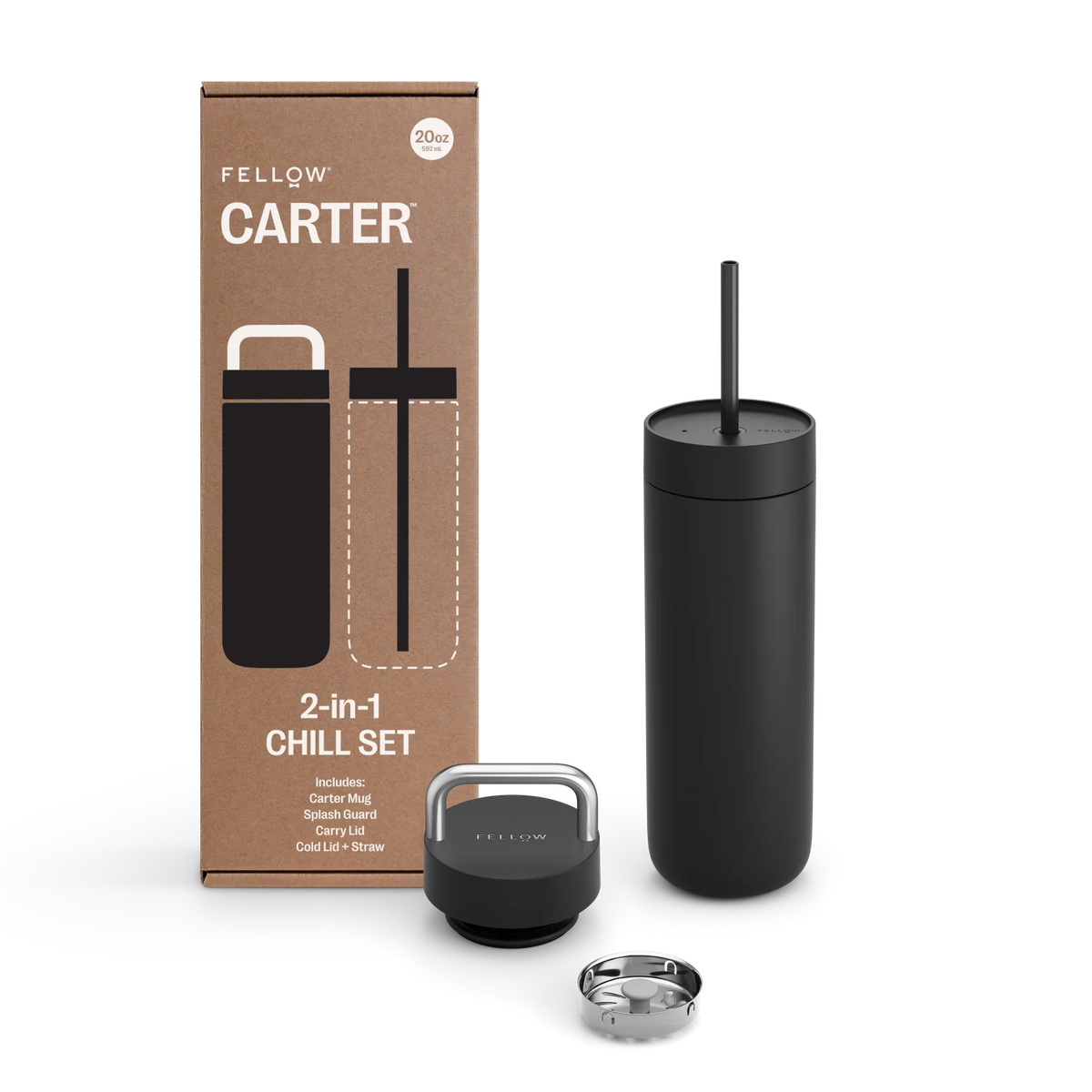Carter 2-in-1 Chill Set - Carter 2-in-1 Chill Set - Matte Black | Fellow