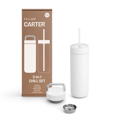 Carter 2-in-1 Chill Set - Carter 2-in-1 Chill Set - Matte White | Fellow