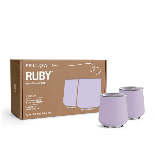 The Picnic Tumbler Set - The Picnic Tumbler Set - Ruby 12 oz (Set of 2) / Peri Twinkle | Fellow