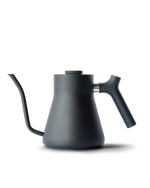Fellow Stagg Pour-Over Kettle: matte black, precision spout, minimalist design on white.